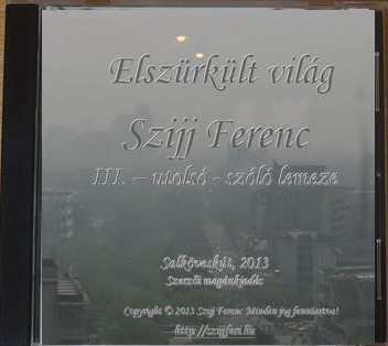 A lemez borítója